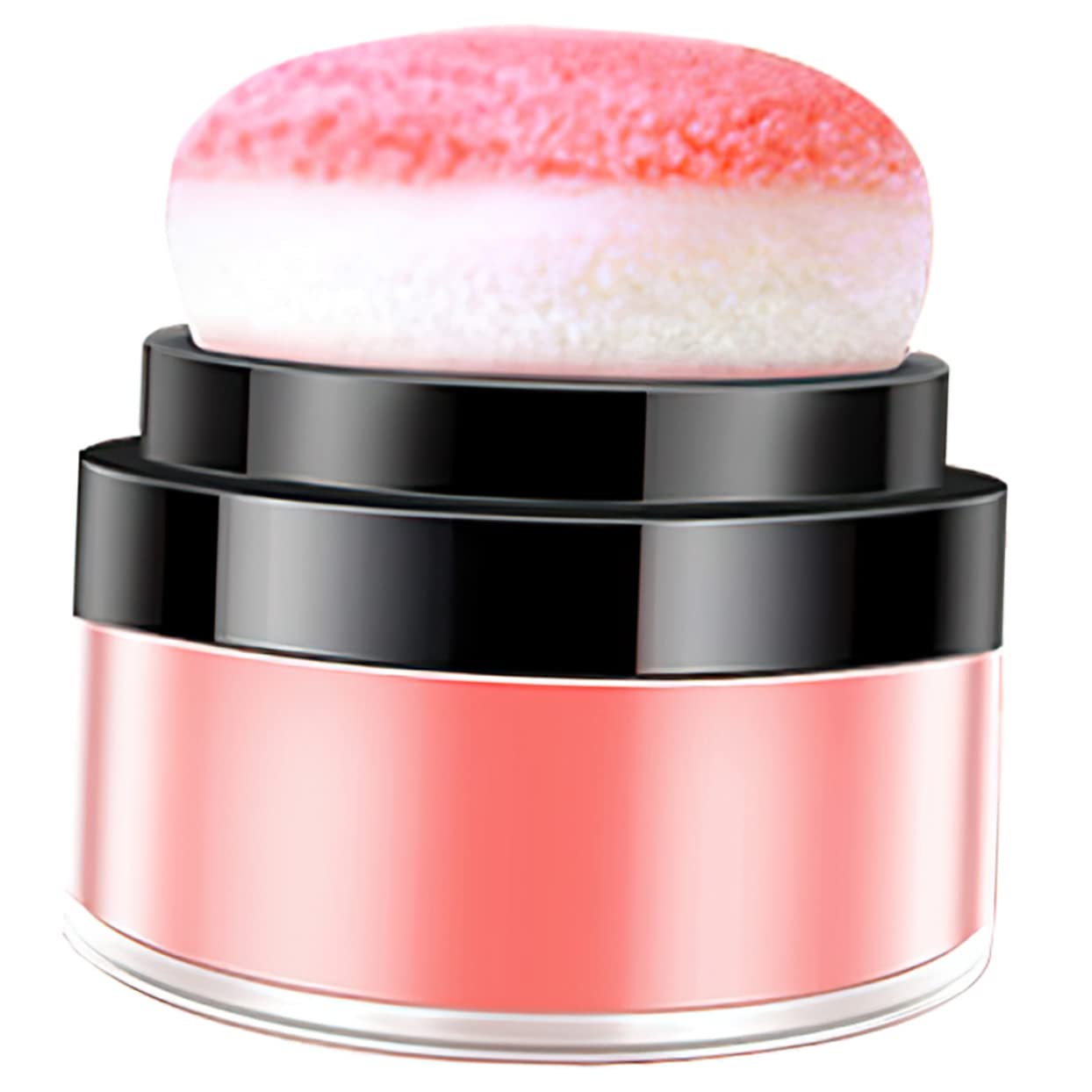 HAPINARY Professional Tool for Beauty Makeup Light Breathable Loose Powder Blush Cream Blush for Cheeks with Shimmer