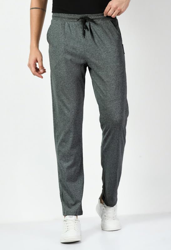 Mens Solid Soft Cotton Lower Track Pants/Pyjama [Pack of 1] Silver-picture-22