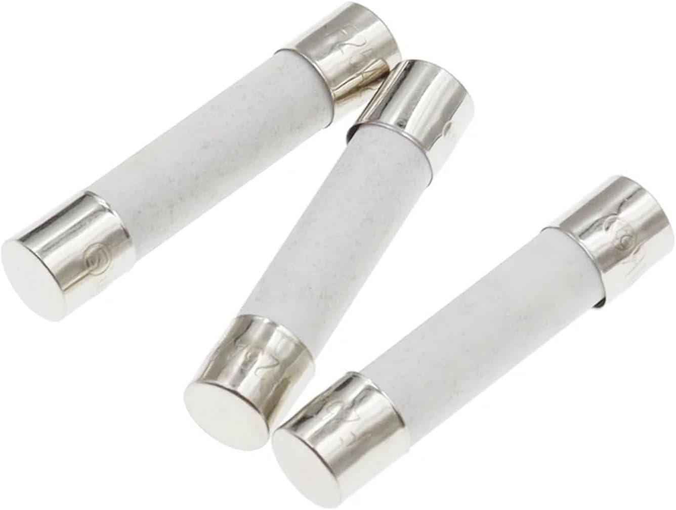 Car Fuse Pipe 5X20MM 6X30MM Fast Blow Ceramic Fuse 250V 0.5A 1A 2A 3A 4A 5A 6A 6.3A 8A 10A 15A 20A 25A 30A AMP Fuse Ceramic Fusi (Size : 4A, Color : 6X30MM_10PCS_Slow Break T)
