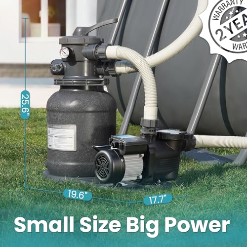 Image of 10 inch Sand Filter Pump for Above Ground Pool