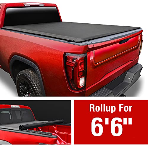 MaxMate Soft Roll Up Truck Bed Tonneau Cover Compatible with 1988-2006 Chevy Silverado GMC Sierra 1500 2500 HD 3500 HD | 2007 Classic ONLY | Fleetside 6 6  Bed