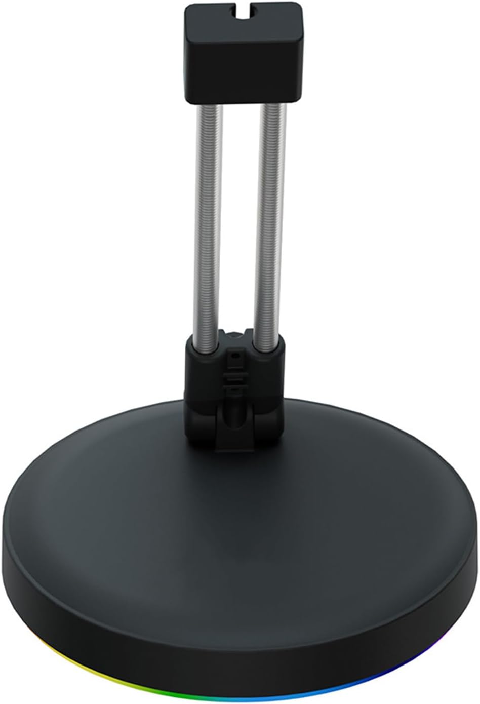 Color Light Gaming with Slip Proof Silicone Base and 180 Degree Adjustment Cable Management Holder