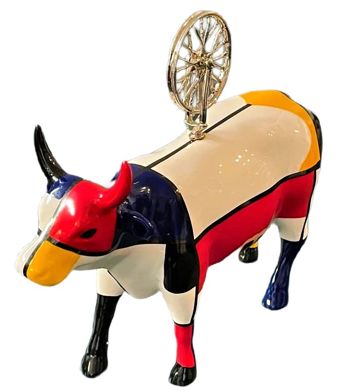 Amazon.com: Cow Parade MOOma Museum of Modern Art Cow Statue