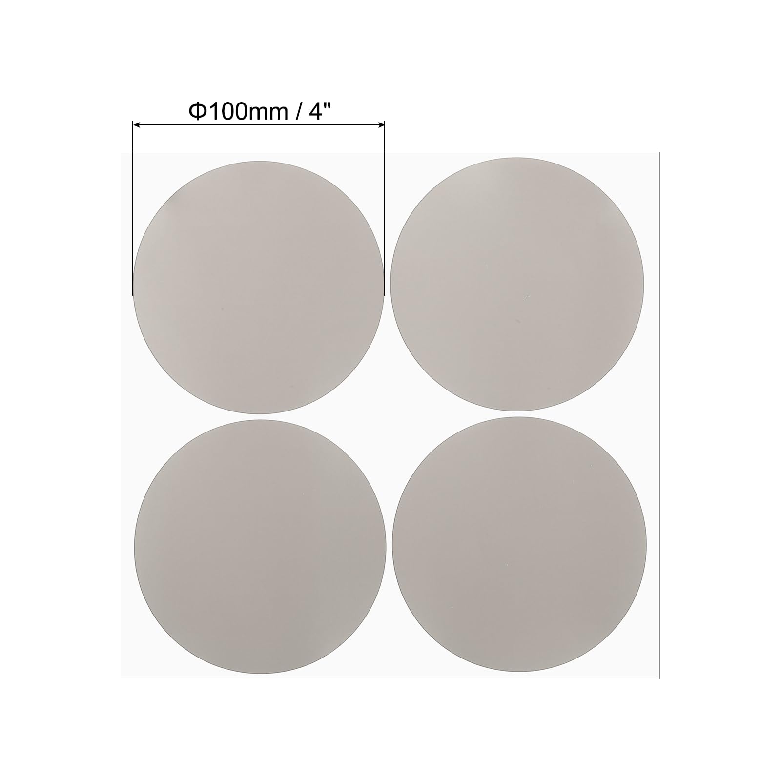 PATIKIL Round Colored Stickers 4" - Image 2