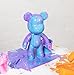 Pour Palz DIY Mini Keychain Bear Paint Kit – Creative Pour Art Toy with 3 Paint Colors – Fun Craft Activity for Kids Ages 5+ – Perfect Small Gift