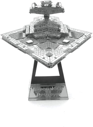 Miniatura 4 de Metal Earth Fascinations Star Wars Imperial Star Destroyer 3D Kit de modelo de metal con pinzas