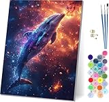 【Peinture Numero Adulte】: La peinture par numéros DIY est facile et amusante. Nul besoin de compétences particulières en peinture! Appliquez simplement la peinture correspondante sur la toile