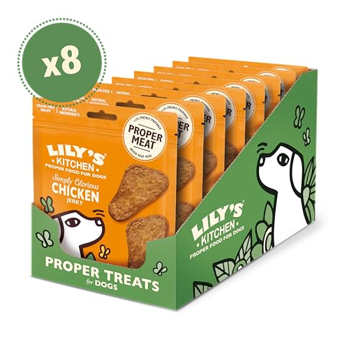 Lily’s Kitchen Mit natürlichen Zutaten hergestellt Leckerli - Packung für ausgewachsene Hunde Glorreiches Hühner- Trockenfleisch… – Ansicht 3