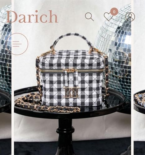 ♡*様 Darich キルティングビジュースクエアミニバッグ キルティングビジュースクエアミニバッグ（ショルダーバッグ