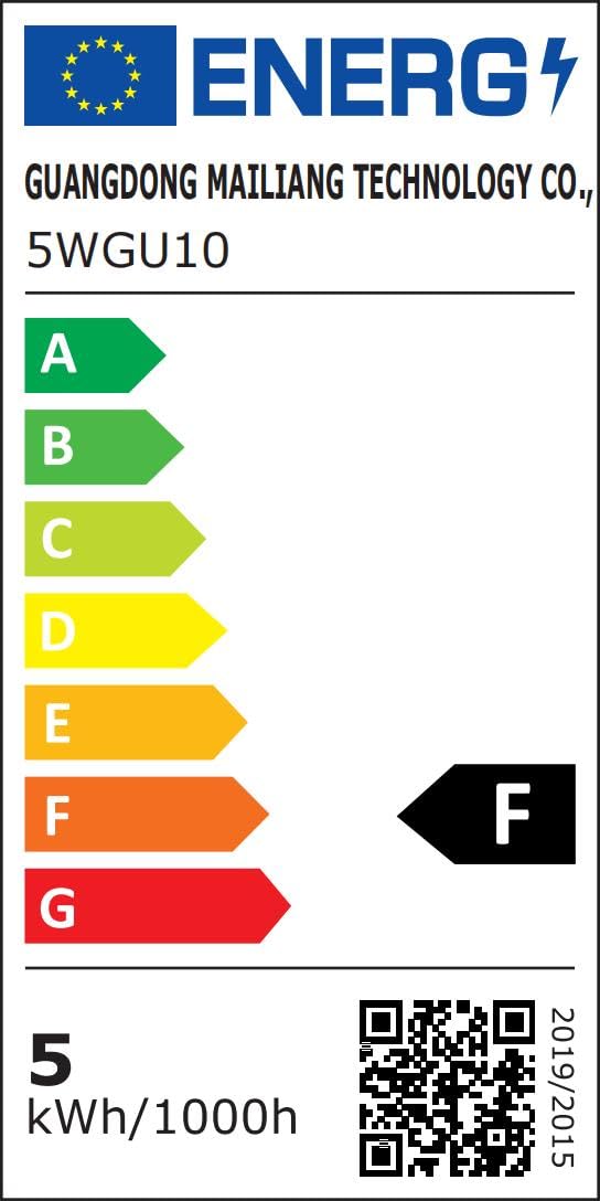 Tailcas Marco Foco Empotrable GU10, 10 Pack Blanco Marcos Focos Downlight LED Empotrable Redondo con Portalámparas GU10, Corte Ф 65-80mm, Ángulo basculación 30°, Para 50mm Lámparas De Led O Halógena