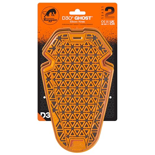 フリュガン(Furygan) D3O® ゴースト プロテクター 肘/膝用 2枚組 CE レベル2...