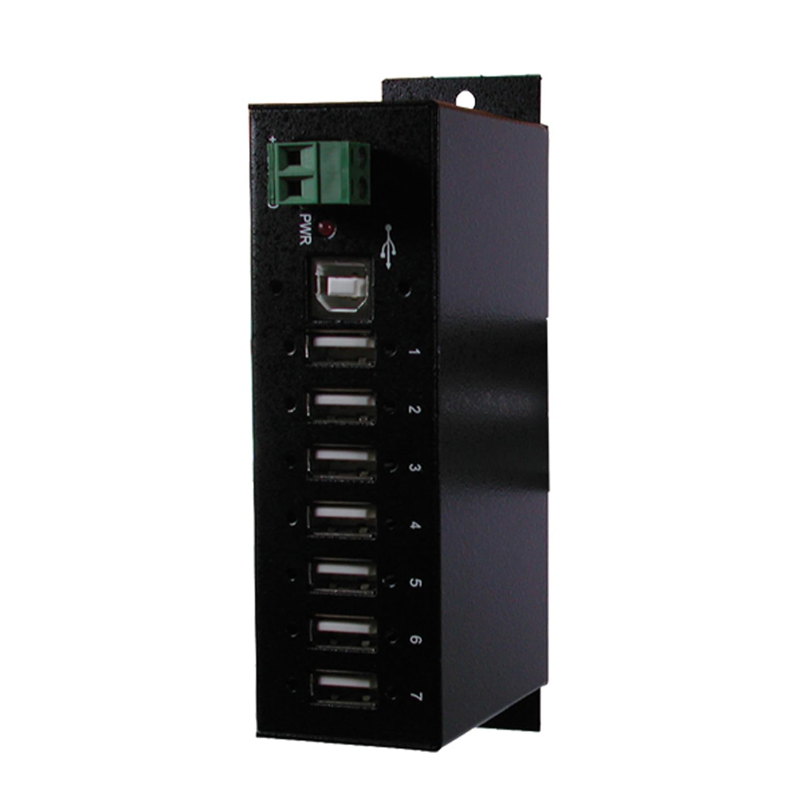 EXSYS Hubs y Puertos Marca Modelo USB 2.0 HUB mit 7 Port und Überspannungs-Schutz, [EX-1177HMVS]