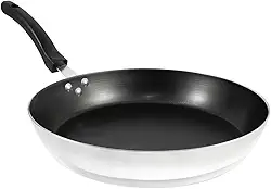 Frigideira Antiaderente Grande Linha Hotel Profissional Restaurante Cozinha Industrial Revestimento Interno nº 30 Alumínio