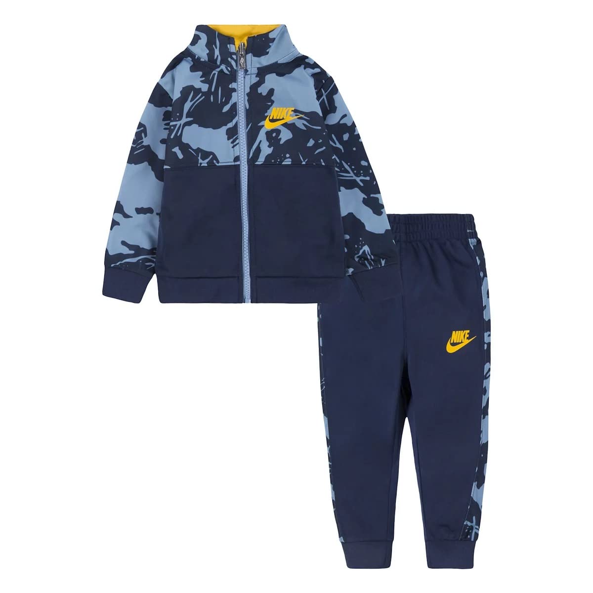Amazon.com: Nike -Tracksuit composed of Sweatshirt and Trousers Baby Boys  Camo Tricot Jacket and Joggers 2 Piece Set (B(66J810-U90)/Y, 12 Months):  Clothing, Shoes \u0026 Jewelry