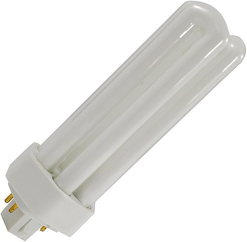 Sunlite PLT26/E/SP27K 26-Watt Compact Fluorescent Plug-in 4-Pin Light Bulb, 2700K Color