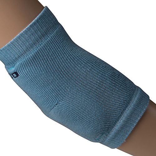 Mabis Heel And Elbow Brace For Tendinitis, Arthritis And Plantar Fasciitis With Gel Insert To Reduce Pressure And Enhance Support, Machine Washable, Pack Of 2, Blue, Size Medium #TOP2