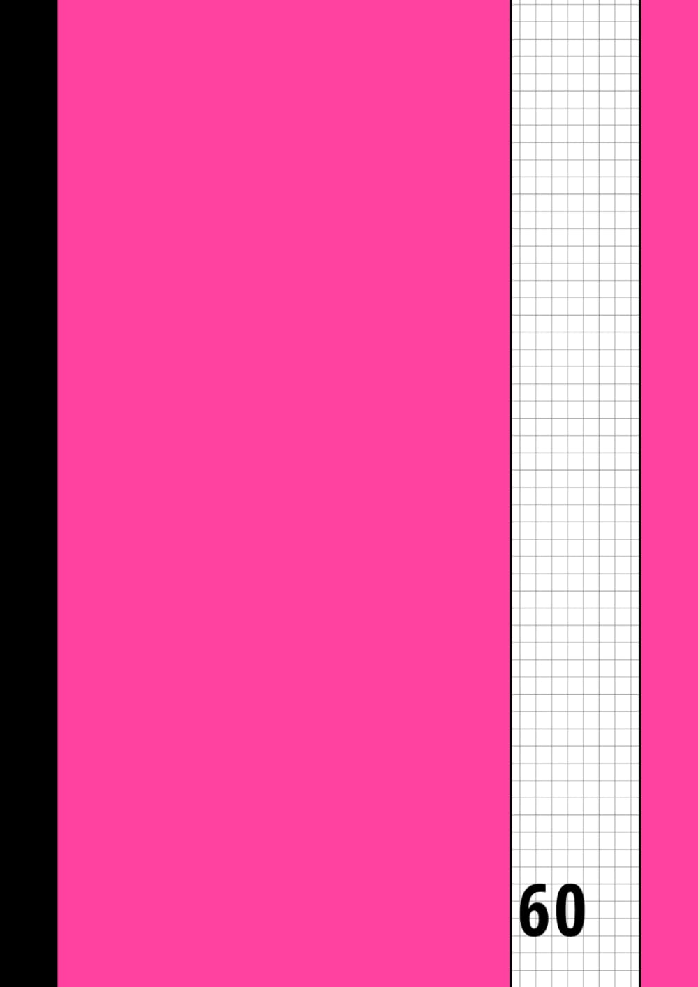 60 - Grid : Graph Paper Notebook – Pink