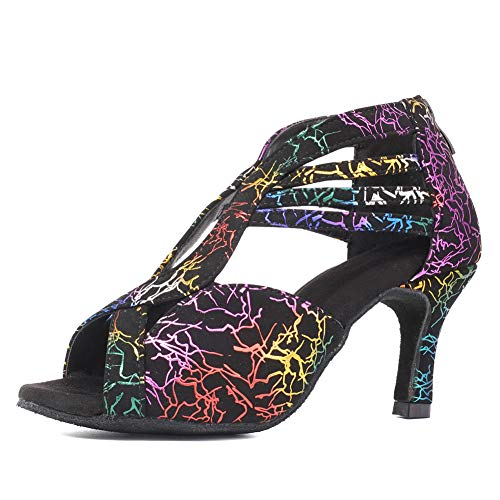 SWDZM Women Latin/Chacha/Modern/Salsa/Performance/Ballroom Dance Shoes WH-7013
