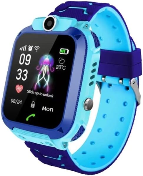 Relógio Inteligente Infantil Criança Rastreador Localizador C/câmera Anti-lost Sos Smartwatch AZUL