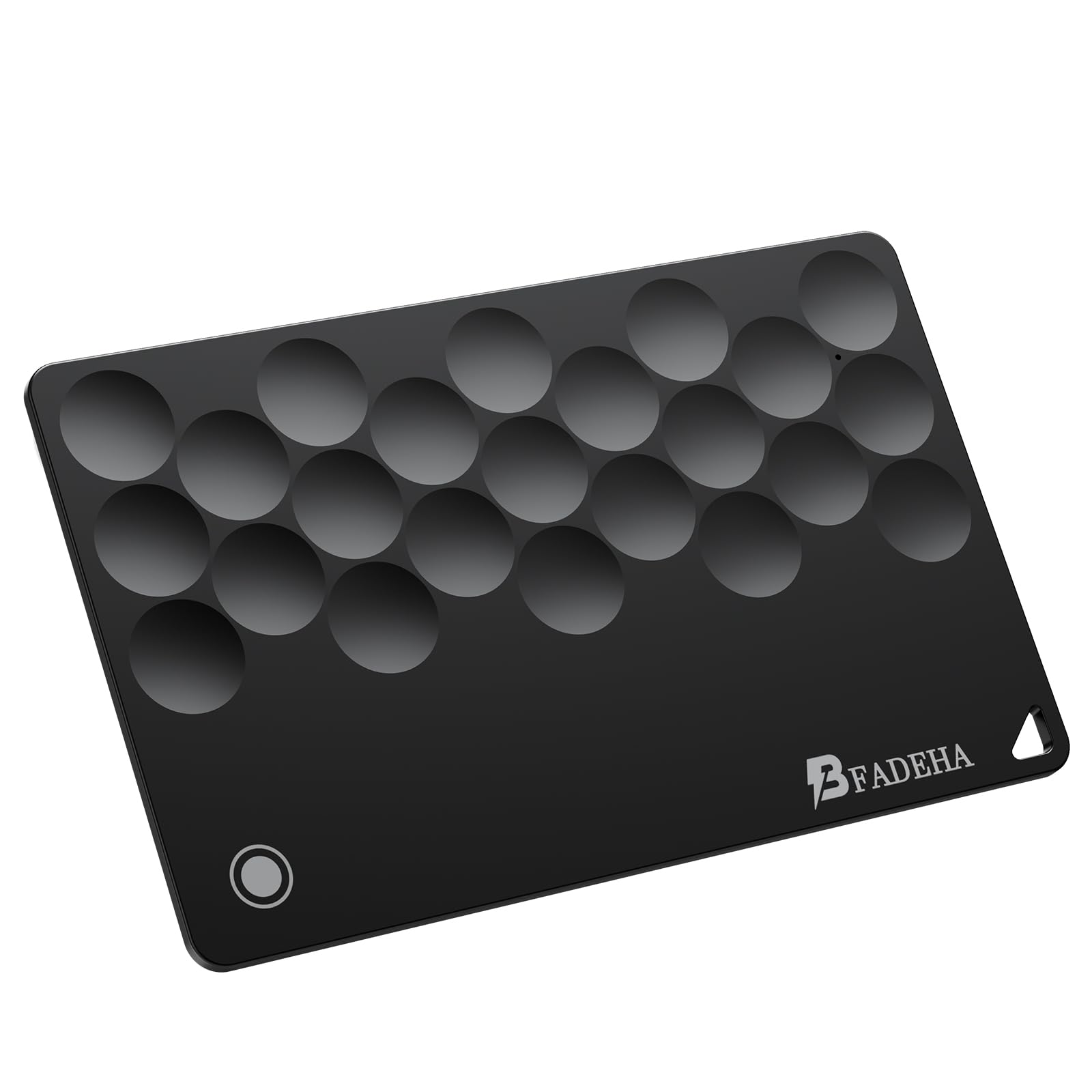 2026 Apple MFi Certified Wallet Tracker Smart Card for Find My iPhone Ultra Thin Air Tracker Tag for Travel, 5 Years+ Staying Power, IP69 Waterproof, Key Finder & Item Locator for Keys, Bags, Passport C-1PK: BK