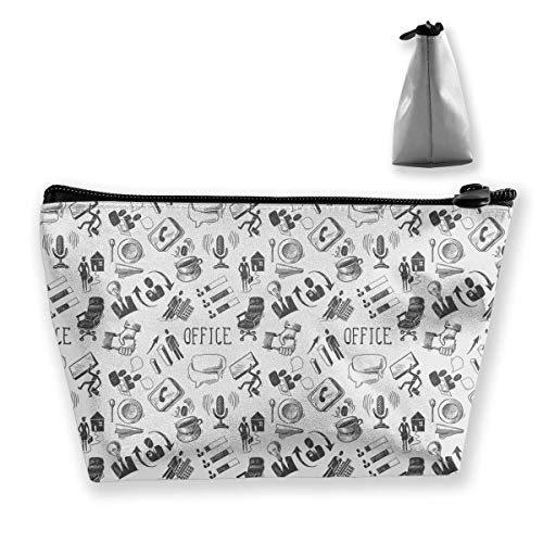 Preisvergleich Produktbild Trapez-Kulturbeutel Tragbare Reisetasche Bürobedarf Nahtlose wasserdichte Tasche