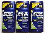RIGHT GUARD Sport Antiperspirant Up To 48HR, Fresh 2.6 oz (Pack of 3)