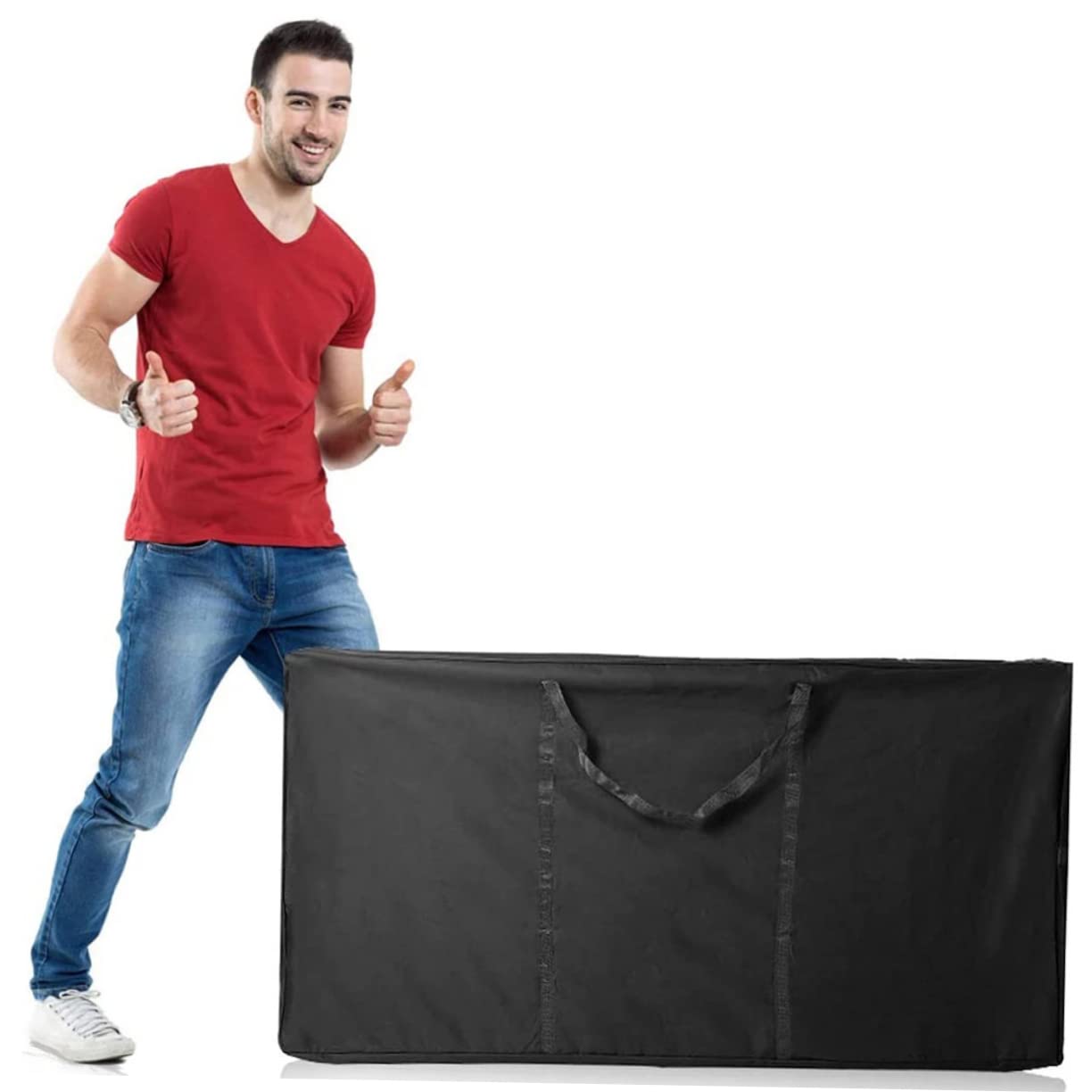 SOESFOUFU 1pc Xmas Tree Storage Bag Organizer for Christmas Trees Quilts and More Capacity Design Heavy-duty Material for Seasonal Use