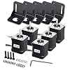 Mcwdoit NEMA 17 stappenmotor, bipolair 2.0 A, 83,6 oz, in (59 ncm), 47 mm behuizing, 4-lead W/1 m pinkabel + 5 stuks NEMA 17 montagebeugel voor 3D-printer/CNC