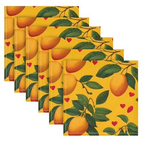 Servilletas de tela 20x20 pulgadas set de 4 lavables miniatura 6