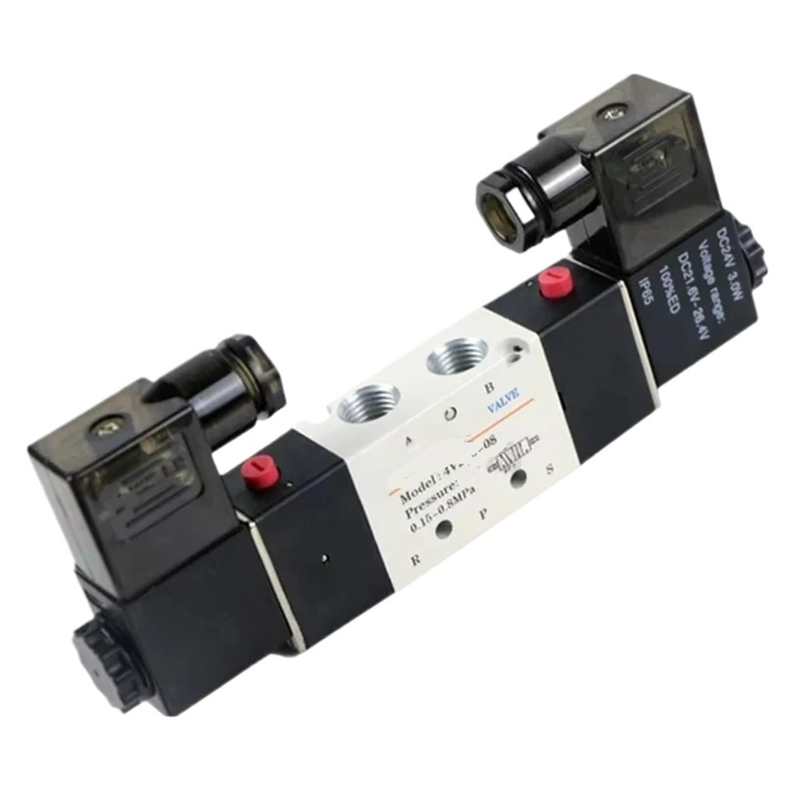 Électrovanne pneumatique double 5/2 pour pilotage de vérins industriels 4V320-10