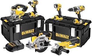 DCK694P3 18V Brushless 6 Piece Kit, Black/Yellow