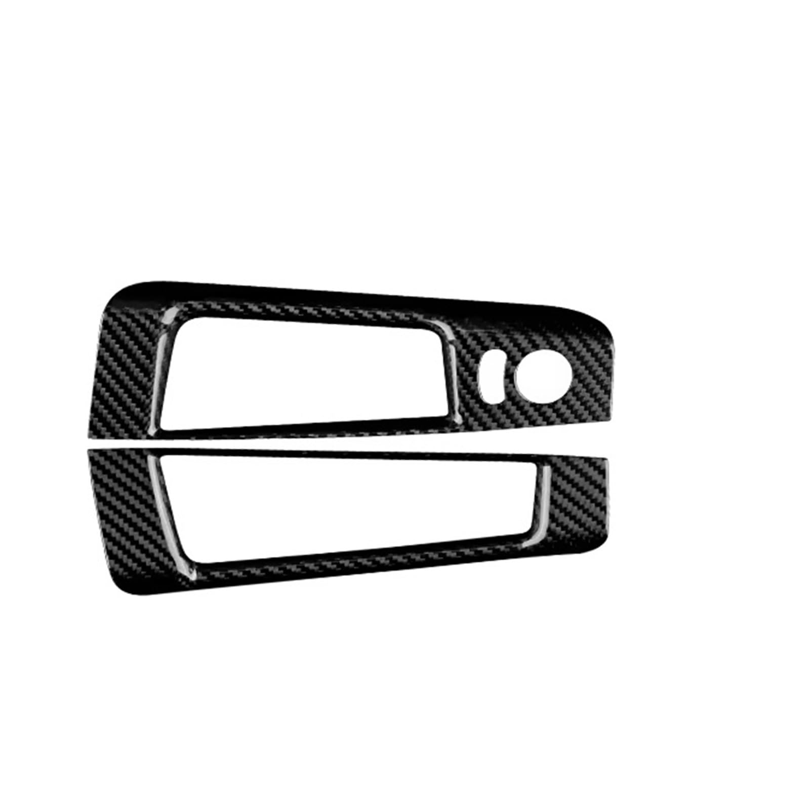 Car Trim Interior for Fiat 500 for Abarth 595 695 08-24 Car Rearview Mirror Adjustment Switch Storage Hard Dry Carbon Fiber Sticker Interior Mouldings(Only for LHD)