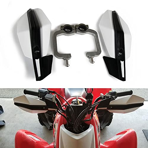 Image of AnXin Motorcycle Handguard Dirt Bike Hand Guards 7 /8 inch 22mm 11 /8 inch 28mm for FE 701 /SM 501 /S 450 350 /S 250 TE 150 250 /i 300 /i FC 250 350 450 TX125 Pit Dirt Bike Enduro Supermoto ATV White