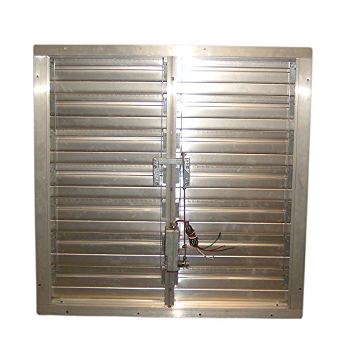 TPI CESM36 Motorized Supply Air Intake Shutter for 36" Exhaust Fan, 60 Hz