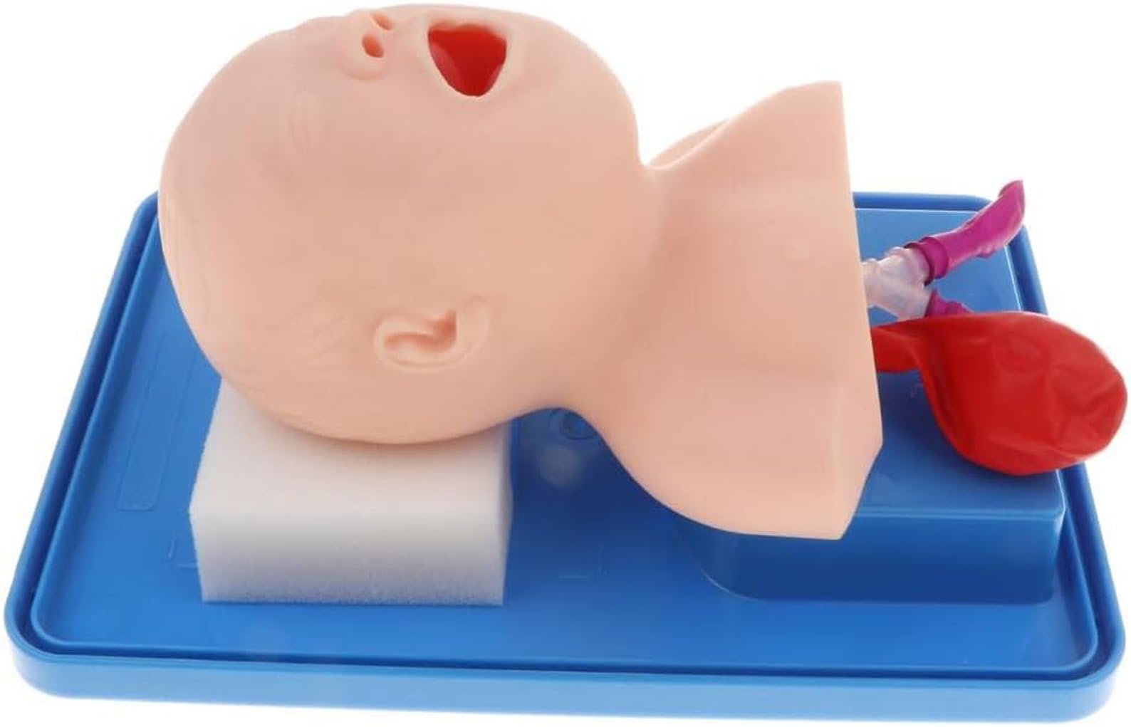 Modello di Formazione per L'intubazione Tracheale Bucconasale Neonatale Anatomica Manichini per Intubazione Manichino Pediatrica Infantile Simulatore Intubazione delle Vie Aeree Infantili