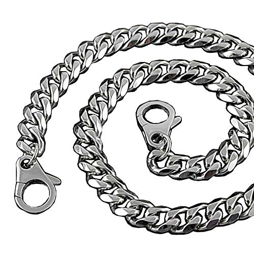 14" ~ 36" 316L Stainless Steel Mens Biker Rocker Punk Wallet Chain Silver Color 14MM2