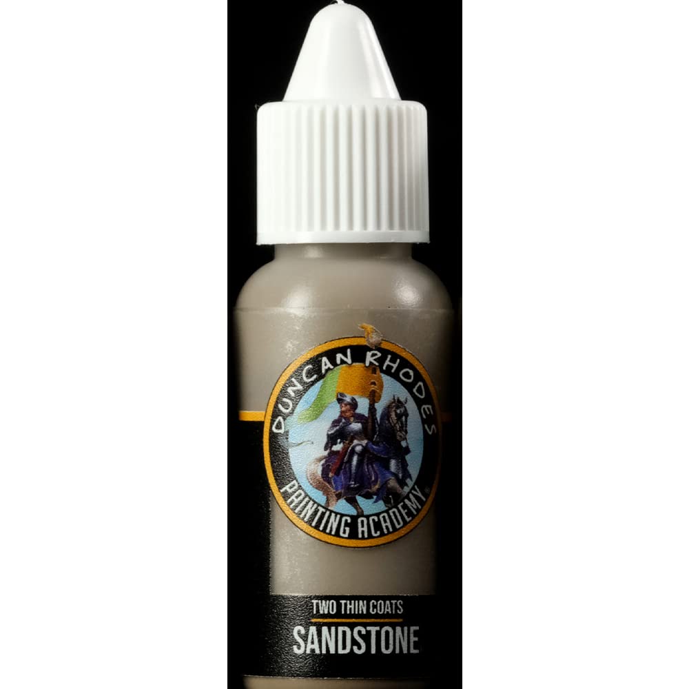 Duncan Rhodes Painting Academy Two Thin Coats Hobby Paints 15ml (Sandstone)