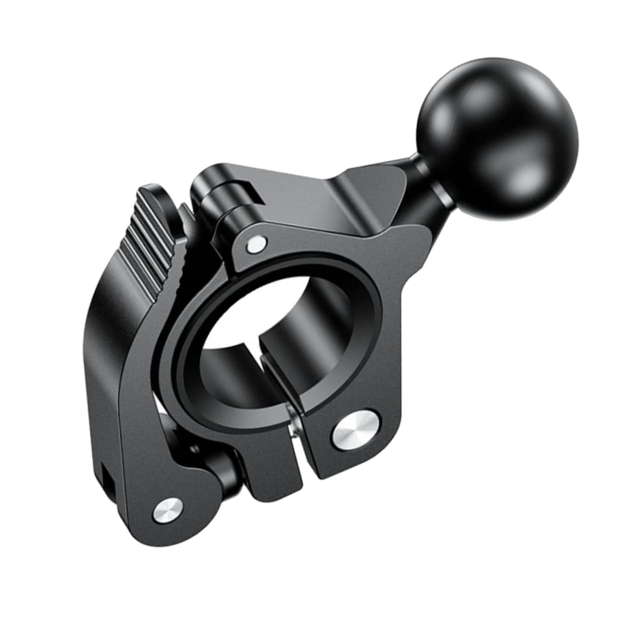Soporte para Teléfono Móvil de Motocicleta Base de Montaje de Bola de Aleación de Aluminio Adaptador de Manillar Compatible Bicicletas y Motocicletas Duradero y Resistente