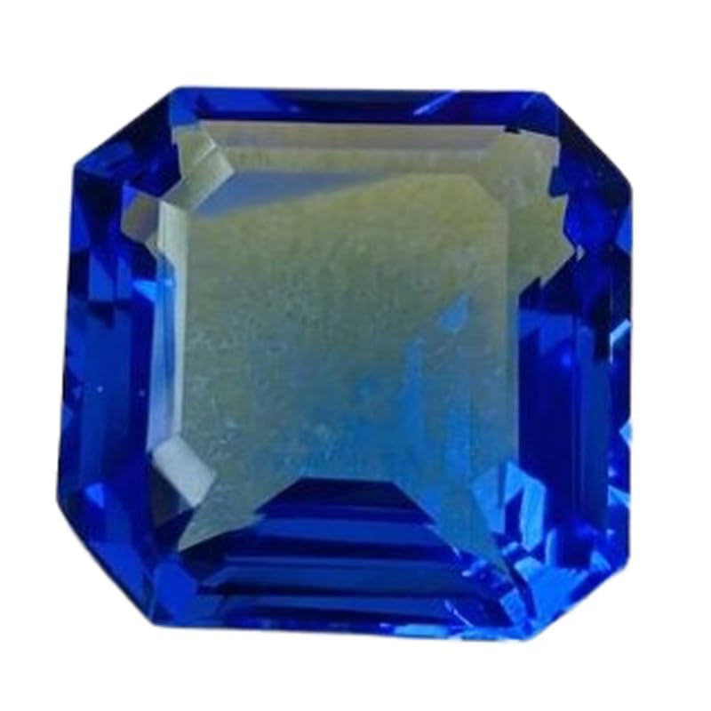 Saphir bleu naturel coussin pour créer votre collier personnalisé