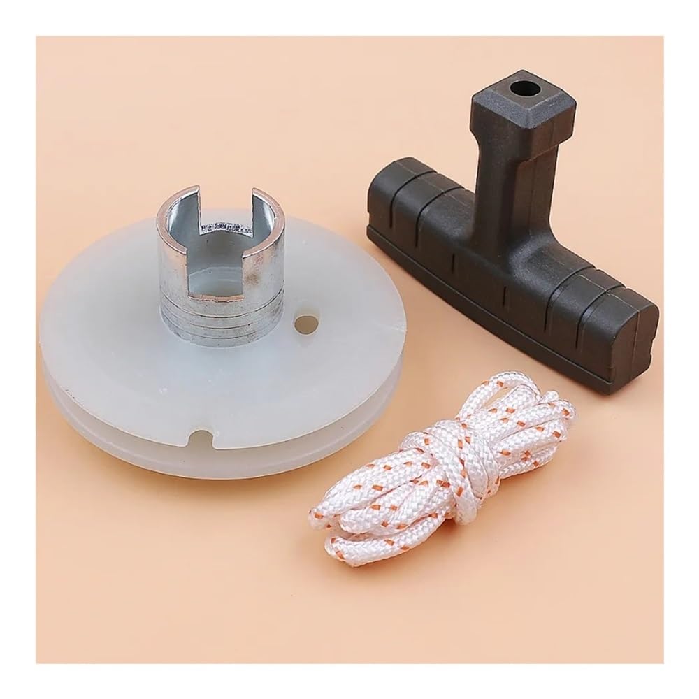Réparer lanceur de tronçonneuse avec le kit corde poulie poignée pour 61 268 272