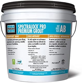 SpectraLOCK Pro Premium Grout AB Full Unit / Requires 9 LB (4.1 kg) Part C Carton
