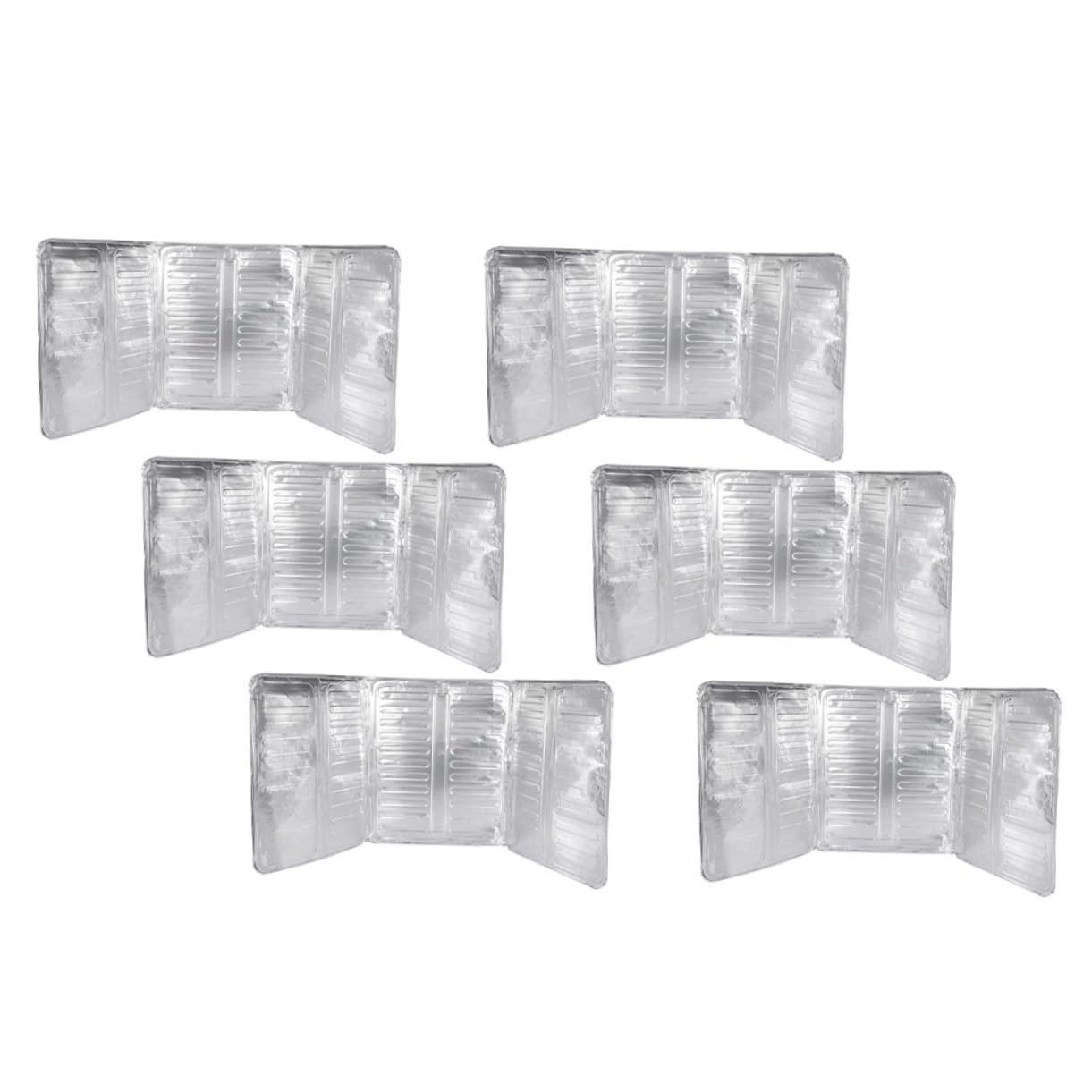 6 Protection Anti-éclaboussures Aluminium Cuisine Écrans Huile