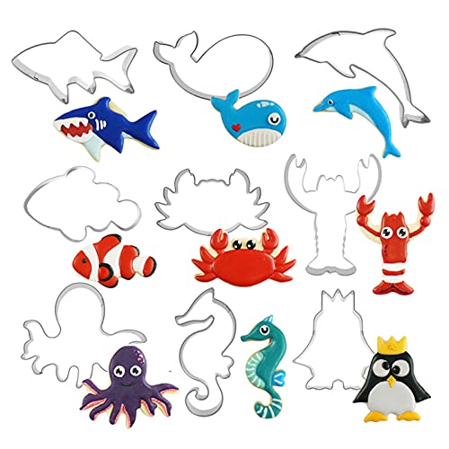 Regilt Sandwich Cutter and Sealer for Kids - Heart & Star Circular Shape Decruster Sandwich Maker Great for Lunchbox and Bento Box (9 Pcs-Set)