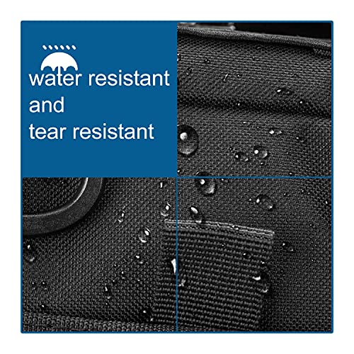 Greencity Army Tactical Backpack Military Assault Pack Flag Patch Outdoors Bug Out Bag Small Rucksack Molle Bag 30L，Black #TOP7