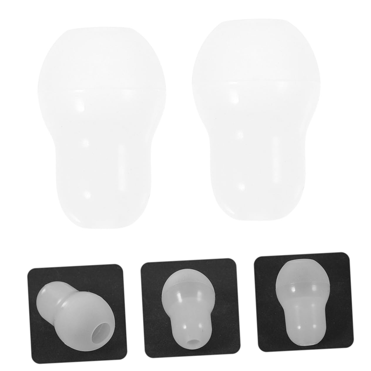 HOMOCONO Universal Non-Medical Non-Medical Non-Medical Stethoscope Earplugs 10pcs Replacement Earbuds Made of Soft PVC for Comfortable Fit