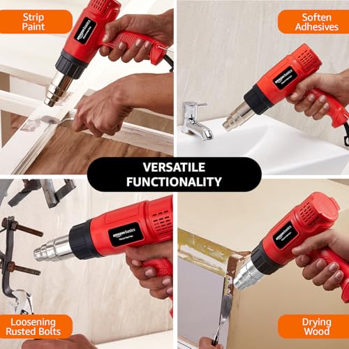 amazon basics Store Amazon Basics 1700W Heat Gun Red - Image 5