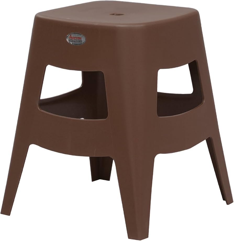 OAKNEST Supreme Plastic Multi Purpose Tuffy Stool for Home,Office