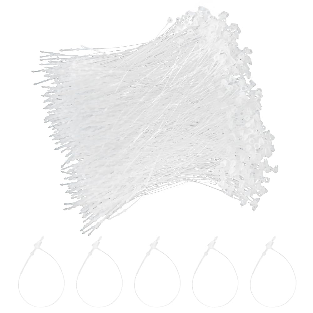 Etichette di Sicurezza in Plastica Trasparente Flintronic 10cm Bianco