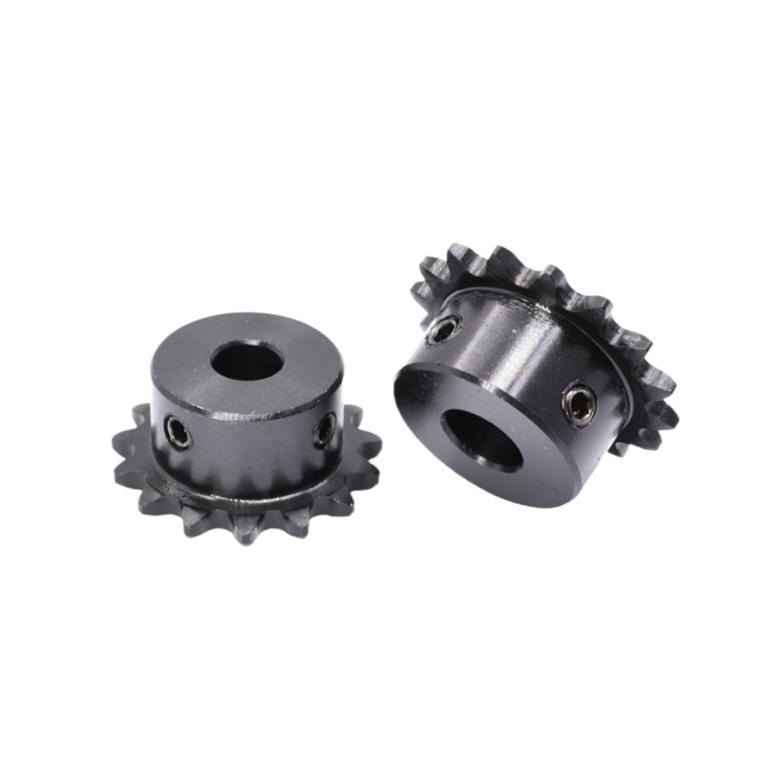 Bevel Gear Pinion Hardware Mechanical 1Pcs 12Teeth 15 16 17 20 24 25 30 35 40Teeth 04C Chain Gear 45# Steel 8mm Bore Industrial Sprocket Wheel Motor Chain Drive Sprocket(04C 25T)