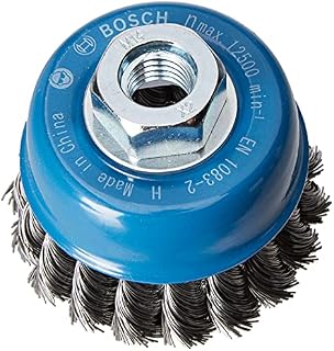 Bosch Professional Szczotka garnkowa pleciona 65 stalowa 65mm, 0,35 mm, M14